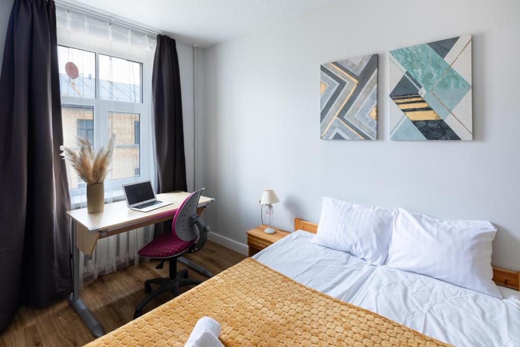 Cozy 2 Bedroom Apartment In Riga Centre Екстер'єр фото